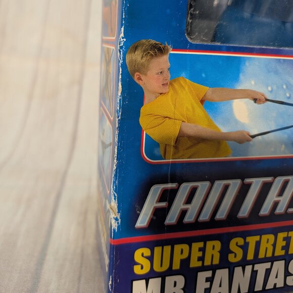 Fantastic 4 Super Stretch Mr. Fantastic Action Figure Toy Biz New in Box - Picture 2 of 15
